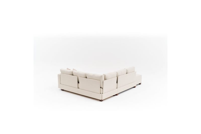 Sufian Hörnbäddsoffa 4-sits - Cremevit - Möbler - Soffa - Bäddsoffa