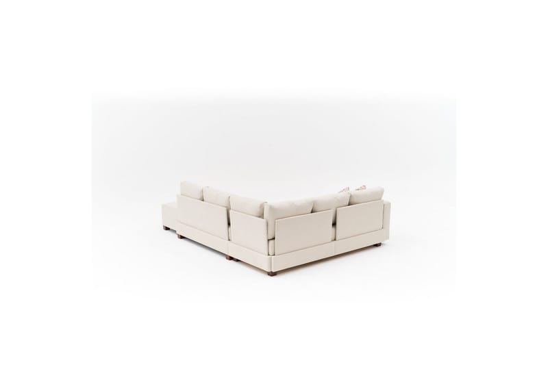 Sufian Hörnbäddsoffa 4-sits - Cremevit - Möbler - Soffa - Bäddsoffa