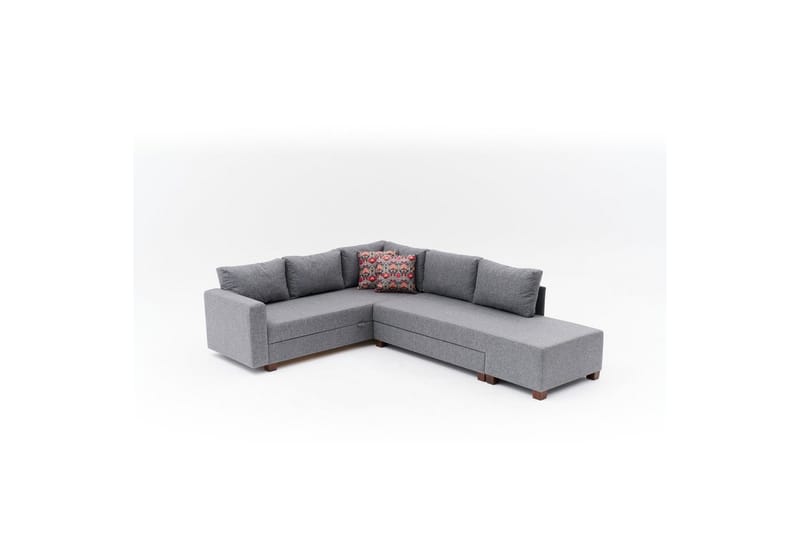 Sufian Hörnbäddsoffa 4-sits - Mörkgrå - Möbler - Soffa - Bäddsoffa