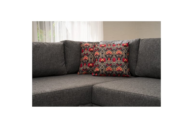 Sufian Hörnbäddsoffa 4-sits - Mörkgrå - Möbler - Soffa - Bäddsoffa