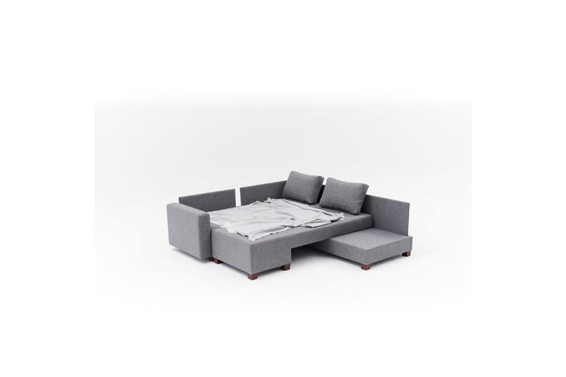 Sufian Hörnbäddsoffa 4-sits - Mörkgrå - Möbler - Soffa - Bäddsoffa