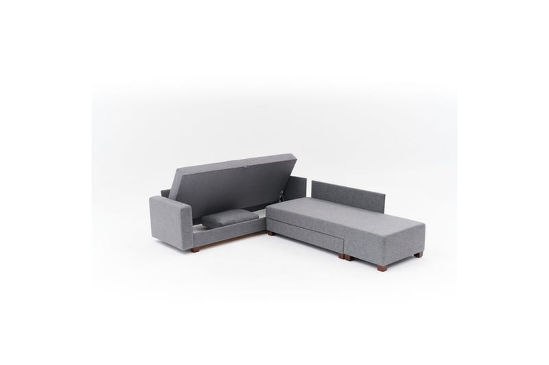 Sufian Hörnbäddsoffa 4-sits - Mörkgrå - Möbler - Soffa - Bäddsoffa