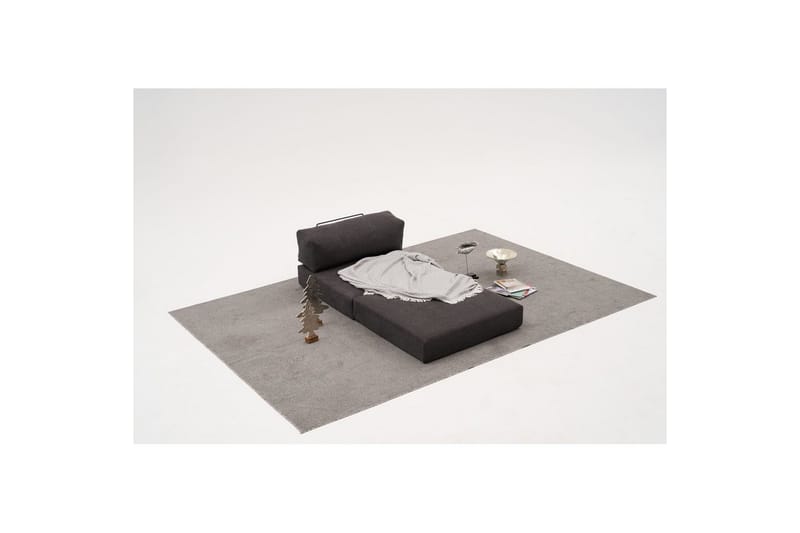 Sufian Hörnbäddsoffa med Divan 2-sits - Antracit - Möbler - Soffa - Bäddsoffa