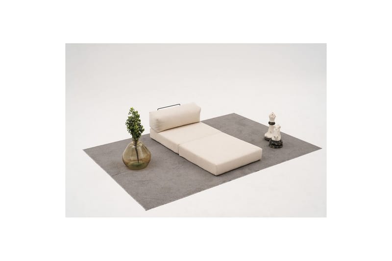 Sufian Hörnbäddsoffa med Divan 2-sits - Cremevit - Möbler - Soffa - Bäddsoffa