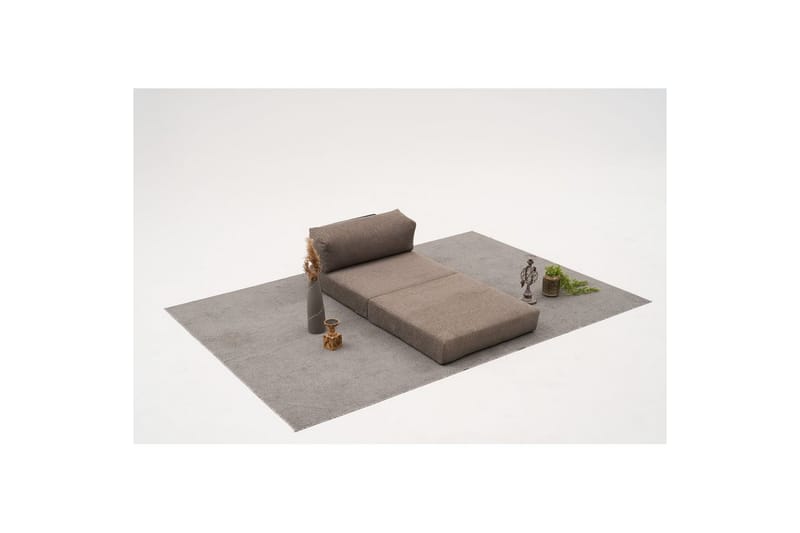 Sufian Hörnbäddsoffa med Divan 2-sits - Grå - Möbler - Soffa - Bäddsoffa