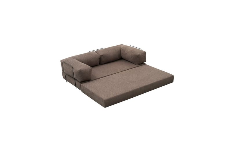 Sufian Hörnbäddsoffa med Divan 2-sits - Grå - Möbler - Soffa - Bäddsoffa