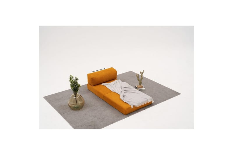 Sufian Hörnbäddsoffa med Divan 2-sits - Orange - Möbler - Soffa - Bäddsoffa