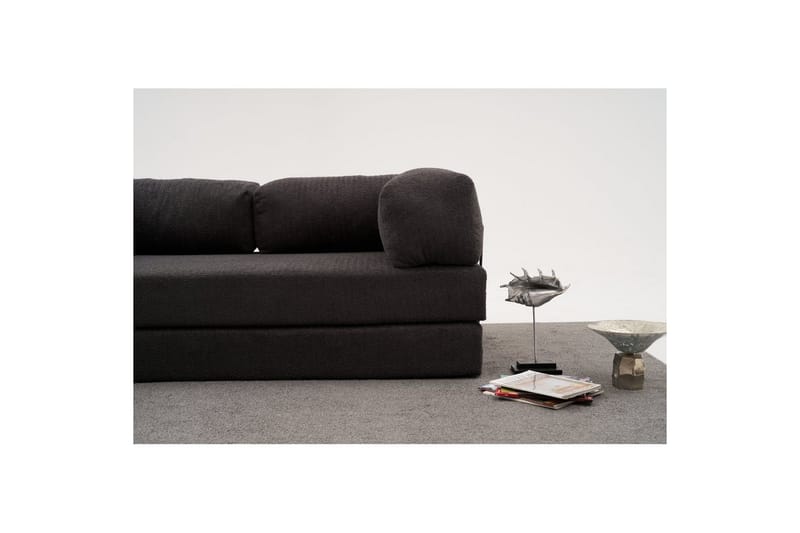 Sufian Hörnbäddsoffa Två Hörn 3-sits - Antracit - Möbler - Soffa - Bäddsoffa