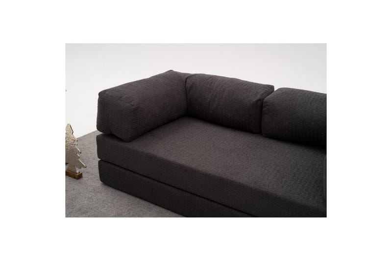 Sufian Hörnbäddsoffa Två Hörn 3-sits - Antracit - Möbler - Soffa - Bäddsoffa