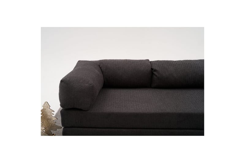 Sufian Hörnbäddsoffa Två Hörn 3-sits - Antracit - Möbler - Soffa - Bäddsoffa
