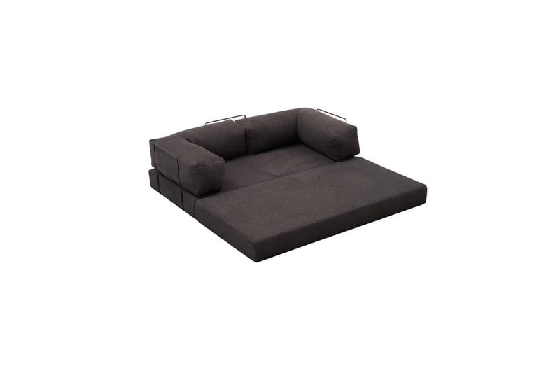 Sufian Hörnbäddsoffa Två Hörn 3-sits - Antracit - Möbler - Soffa - Bäddsoffa