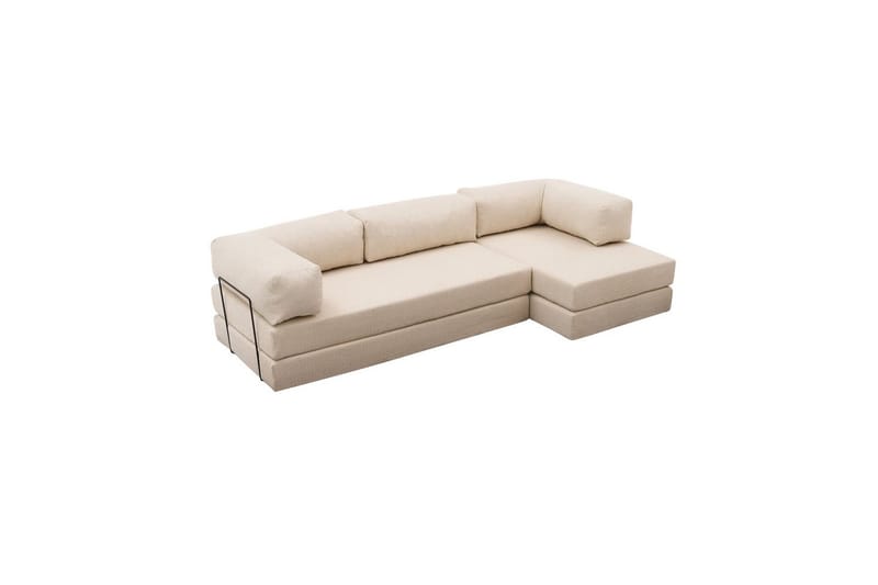 Sufian Hörnbäddsoffa Två Hörn 3-sits - Beige - Möbler - Soffa - Bäddsoffa