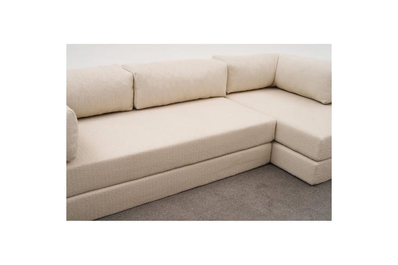 Sufian Hörnbäddsoffa Två Hörn 3-sits - Beige - Möbler - Soffa - Bäddsoffa