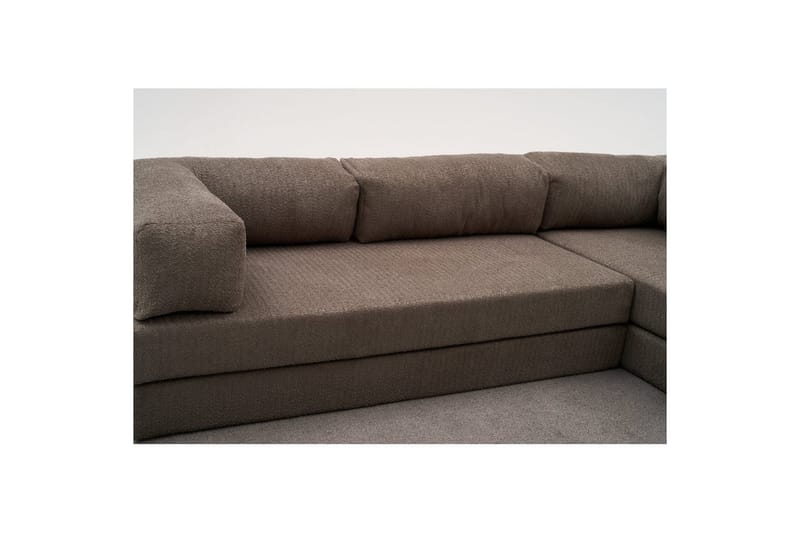 Sufian Hörnbäddsoffa Två Hörn 3-sits - Grå - Möbler - Soffa - Bäddsoffa