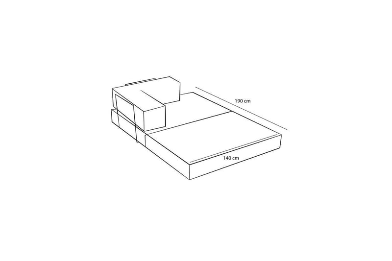 Sufian Hörnbäddsoffa Två Hörn 3-sits - Grön - Möbler - Soffa - Bäddsoffa