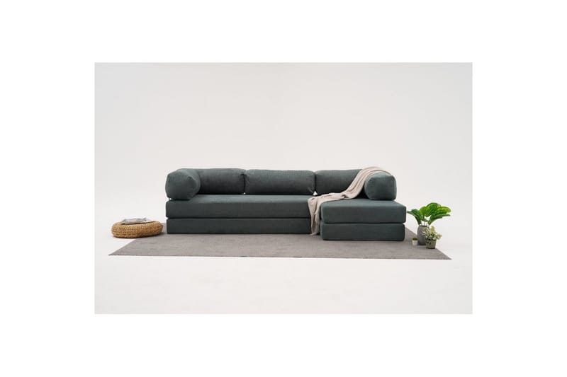 Sufian Hörnbäddsoffa Två Hörn 3-sits - Grön - Möbler - Soffa - Bäddsoffa