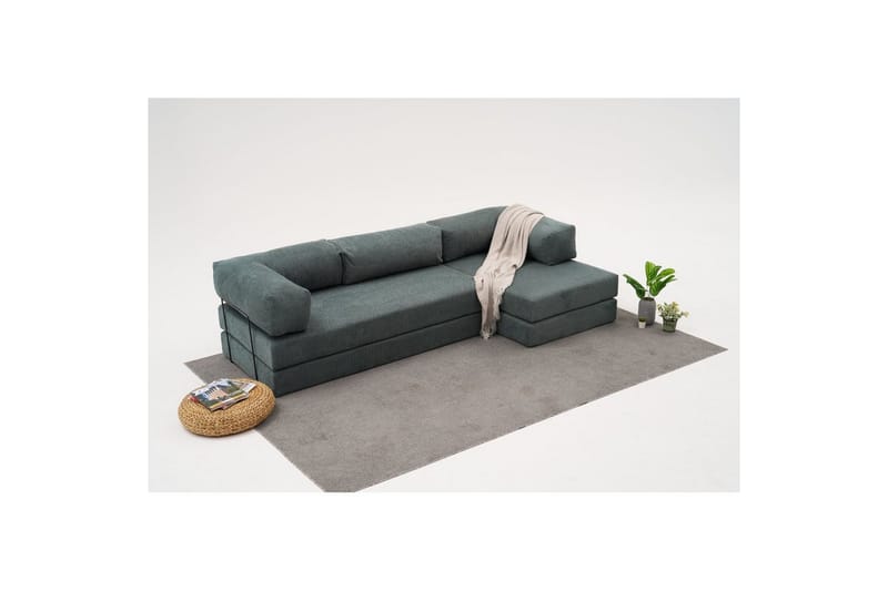 Sufian Hörnbäddsoffa Två Hörn 3-sits - Grön - Möbler - Soffa - Bäddsoffa