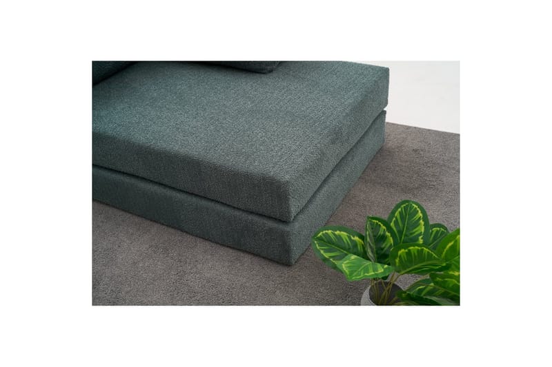 Sufian Hörnbäddsoffa Två Hörn 3-sits - Grön - Möbler - Soffa - Bäddsoffa