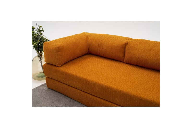 Sufian Hörnbäddsoffa Två Hörn 3-sits - Orange - Möbler - Soffa - Bäddsoffa