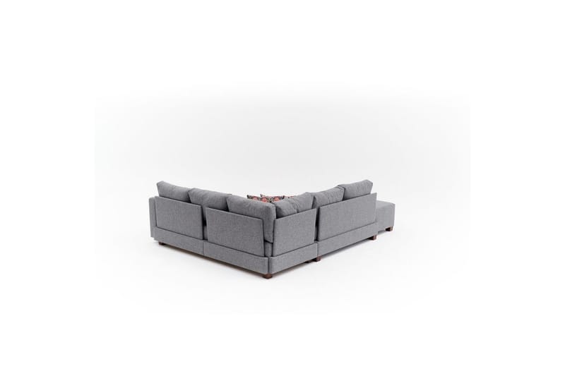 Sufian Soffa med Schäslong 4-sits - Grafitgrå - Möbler - Soffa - Bäddsoffa