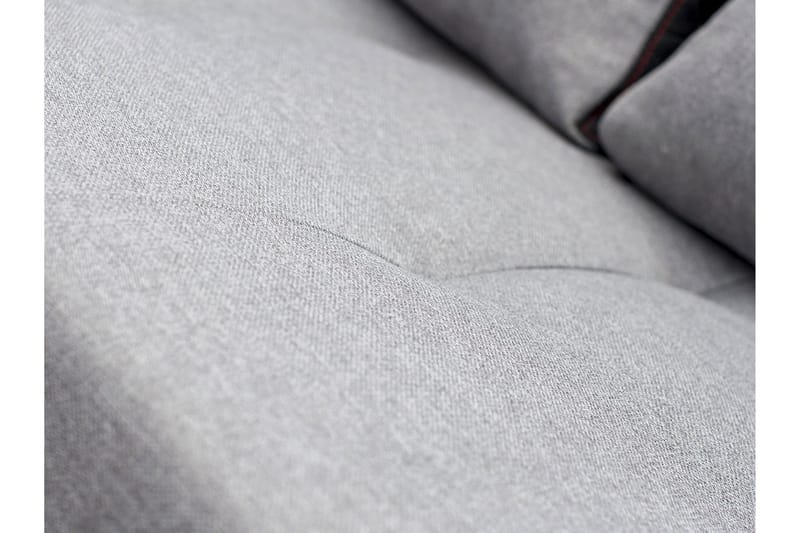 Sydney Divanbäddsoffa 238x140x88 cm LED-belysning - Grå - Möbler - Soffa - Bäddsoffa