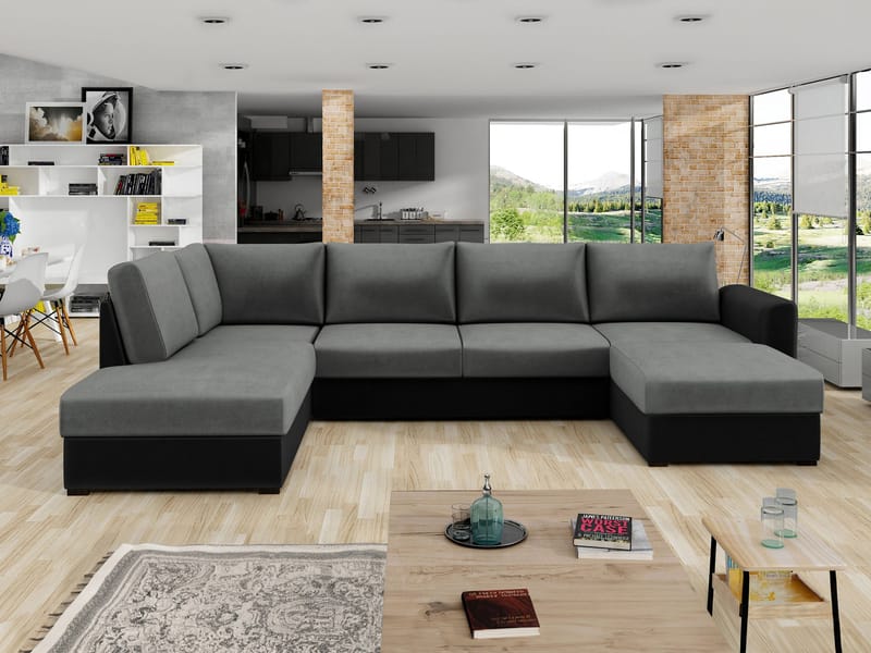 Taberk 5-sits U-Soffa med Divan Höger - Möbler - Soffa - Bäddsoffa