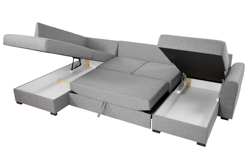 Taberk Bäddsoffa m. Divan och Schäslong - Möbler - Soffa - Bäddsoffa