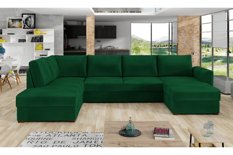 Taberk Bäddsoffa m. Divan och Schäslong - Möbler - Soffa - Bäddsoffa