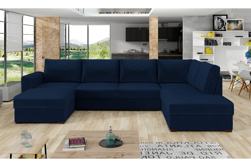 Taberk Bäddsoffa m. Divan och Schäslong - Möbler - Soffa - Bäddsoffa