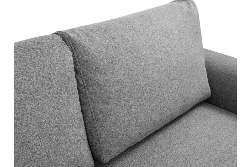 Taberk Bäddsoffa med Divan och Schäslong 4-sits i Bouclé - Grön - Möbler - Soffa - Bäddsoffa