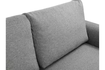 Taberk Bäddsoffa med Divan och Schäslong 4-sits i Bouclé - Rosa - Möbler - Soffa - Bäddsoffa