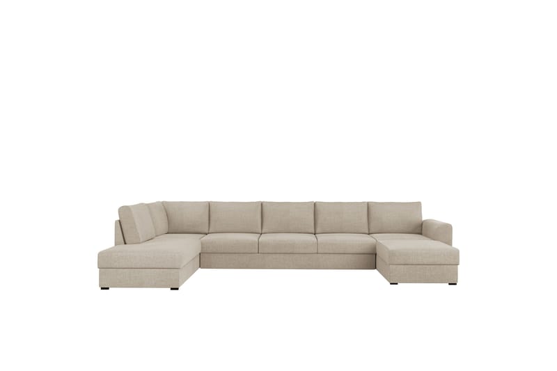 Taberk Bäddsoffa med Divan och Schäslong 5-sits - Beige - Möbler - Soffa - Bäddsoffa