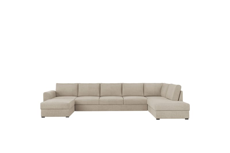 Taberk Bäddsoffa med Divan och Schäslong 5-sits - Beige - Möbler - Soffa - Bäddsoffa