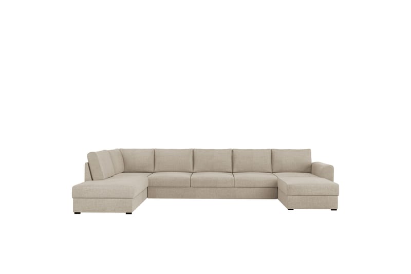 Taberk Bäddsoffa med Divan och Schäslong 5-sits - Beige - Möbler - Soffa - Bäddsoffa
