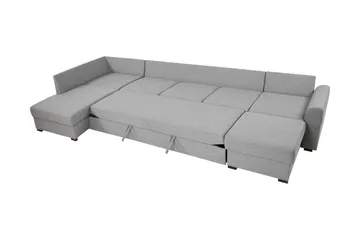 Taberk Bäddsoffa med Divan och Schäslong 5-sits - Gul - Möbler - Soffa - Bäddsoffa