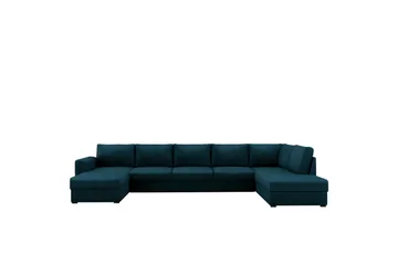 Taberk Bäddsoffa med Divan och Schäslong 5-sits