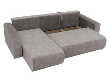 Tacon 3-sits Bäddsoffa med divan - grå - Möbler - Soffa - Bäddsoffa