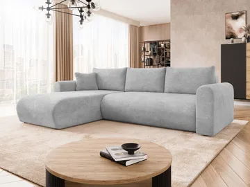Tacon 3-sits Bäddsoffa med divan - grå - Möbler - Soffa - Bäddsoffa