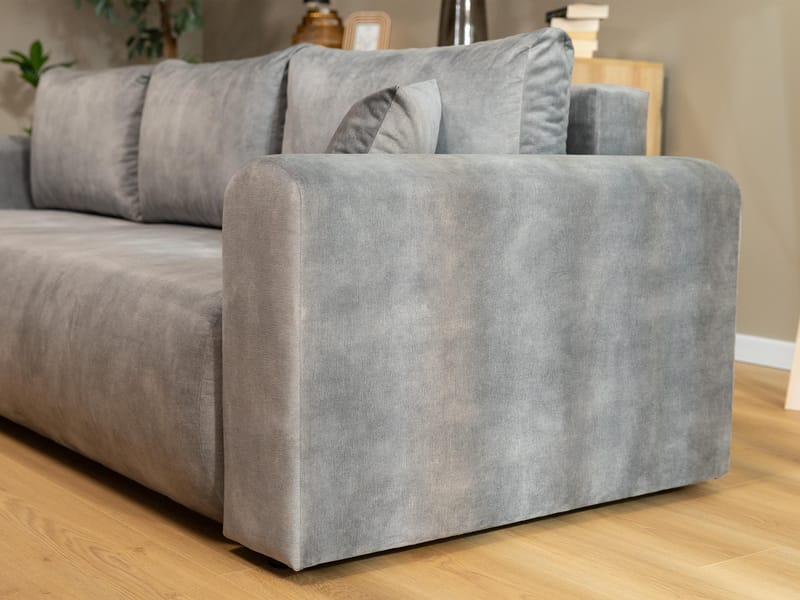 Tacon 3-sits Bäddsoffa med divan och förvaring - Möbler - Soffa - Bäddsoffa