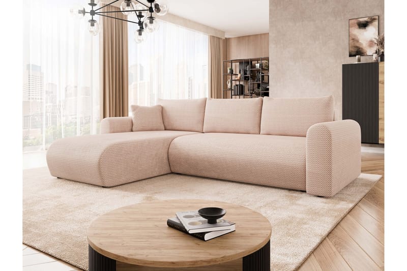 Tacon Bäddsoffa m. Divan 3-sits - Beige/Grå - Möbler - Soffa - Bäddsoffa