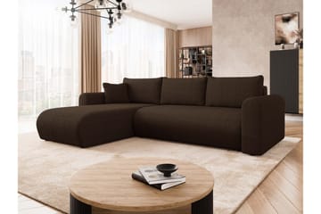 Tacon Bäddsoffa m. Divan 3-sits - Brun - Möbler - Soffa - Bäddsoffa