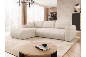 Tacon Bäddsoffa m. Divan 3-sits - Grå - Möbler - Soffa - Bäddsoffa
