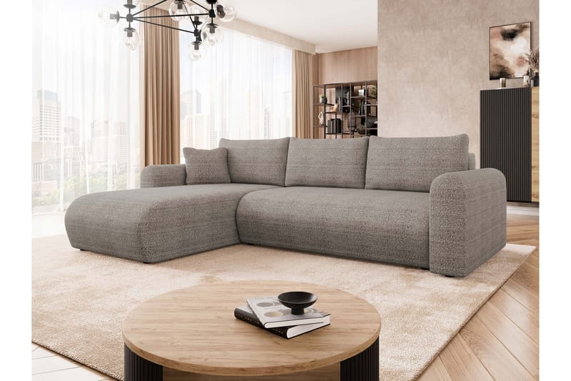 Tacon Bäddsoffa m. Divan 3-sits - Grå - Möbler - Soffa - Bäddsoffa