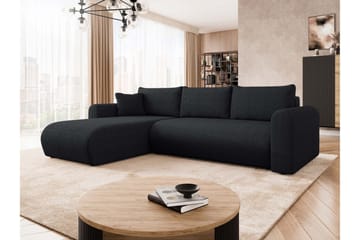Tacon Bäddsoffa m. Divan 3-sits - Svart - Möbler - Soffa - Bäddsoffa