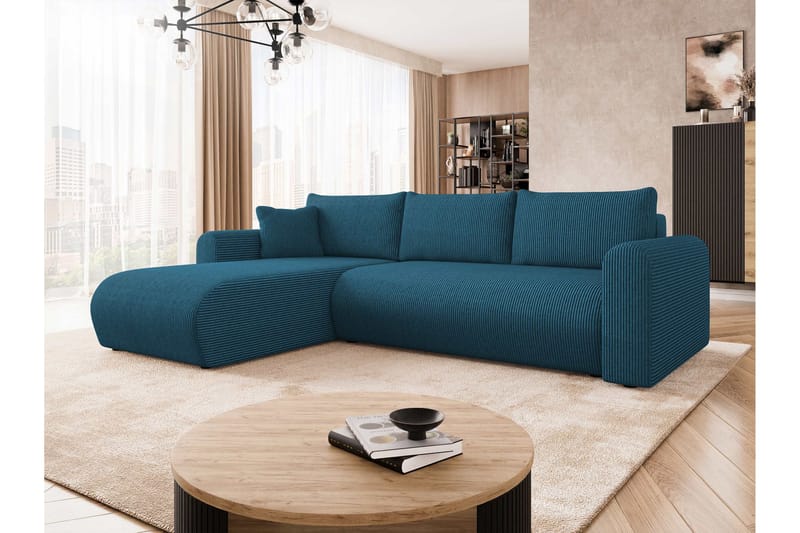 Tacon Bäddsoffa m. Divan 3-sits - Vit/Svart - Möbler - Soffa - Bäddsoffa