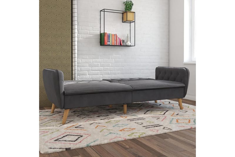 Tallulah 2-sits Bäddsoffa Grå - Novogratz - Möbler - Soffa - Bäddsoffa