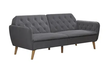 Tallulah 2-sits Bäddsoffa Grå - Novogratz - Möbler - Soffa - Bäddsoffa