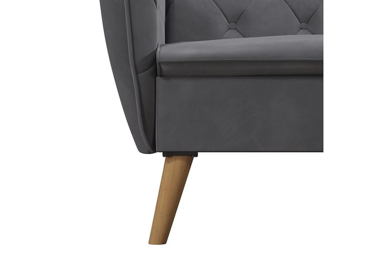Tallulah 2-sits Bäddsoffa Grå - Novogratz - Möbler - Soffa - Bäddsoffa