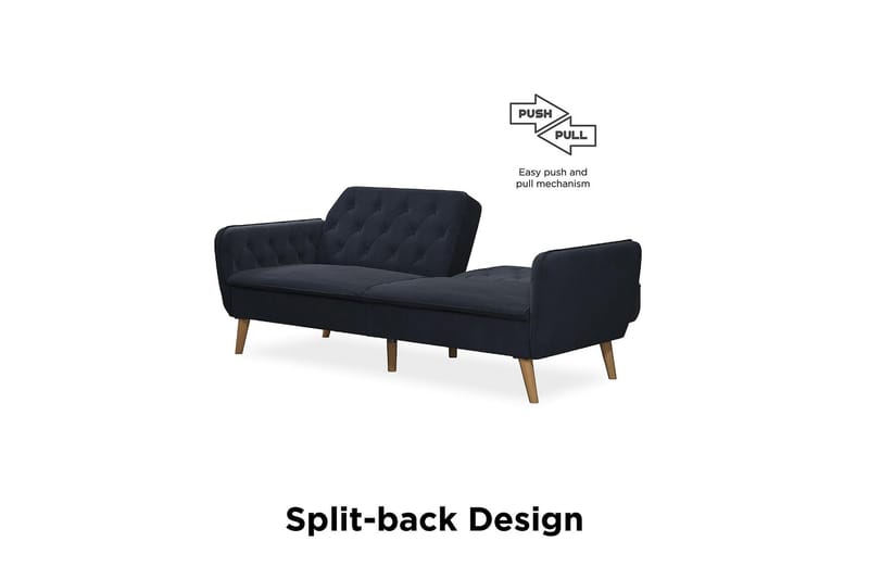 Tallulah 2-sits Bäddsoffa Marinblå - Novogratz - Möbler - Soffa - Bäddsoffa