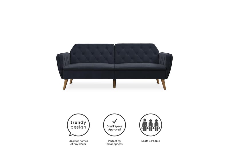 Tallulah 2-sits Bäddsoffa Marinblå - Novogratz - Möbler - Soffa - Bäddsoffa